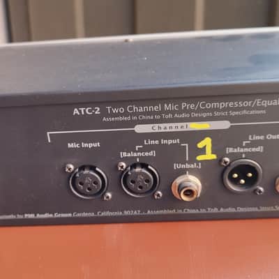 Toft Audio Designs ATC-2 Two-Channel Mic Pre / Compressor / Equalizer 2000s - Silver image 5