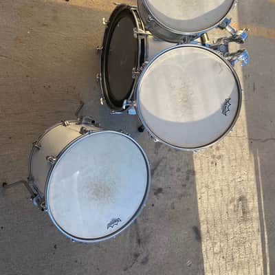 Rogers "Big R" Drums - 1970s - Silver Mist image 13