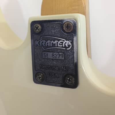 Kramer Striker Left Handed 1986 Creme imagen 6