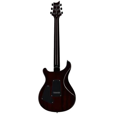 PRS Paul Reed Smith SE Custom 24 Electric Guitar (with Gig Bag), Exclusive Orange Tiger Smokeburst image 6