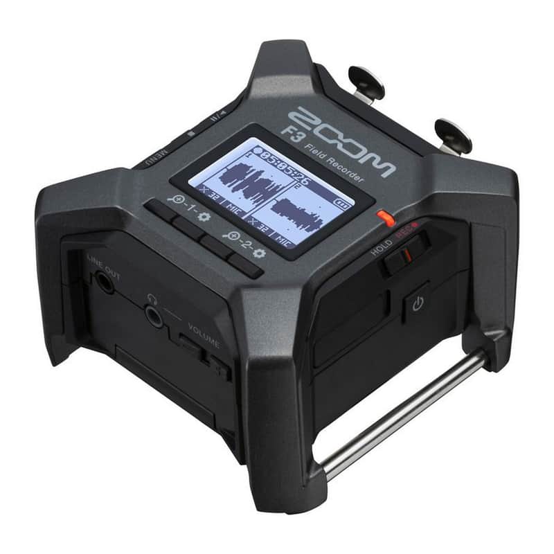 Zoom F3 2 Track XLR Field Recorder image 1