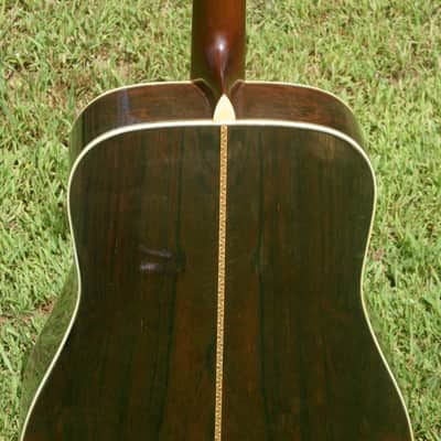1972 Yairi YW-600 Dreadnought Guitar Jacaranda early time master piece Natural-Bargain Sale image 8