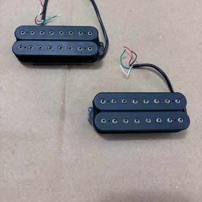DiMarzio DP819BK/DP820BK D-Activator 8-String Humbucker Set 2010s - Black image 1