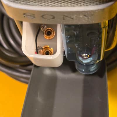 Sony C-38B Condenser Microphone — Already Converted to Standard XLR — Tested & Working — Includes Hard Case image 4