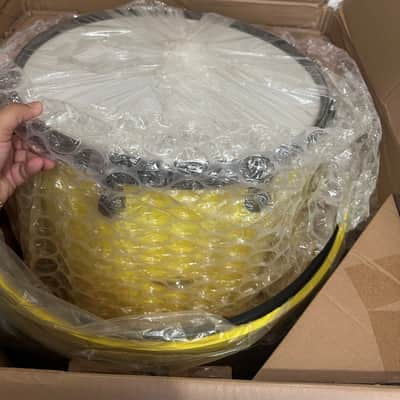 Tama 40th Anniversary Lars Ulrich drum kit 2024 - Yellow image 3
