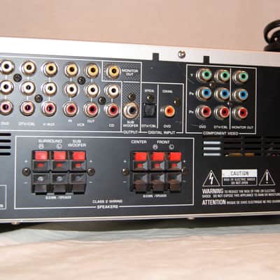 Yamaha HTR-5920 Natural Sound AC Stereo Receiver in Silver, with Remote. image 3