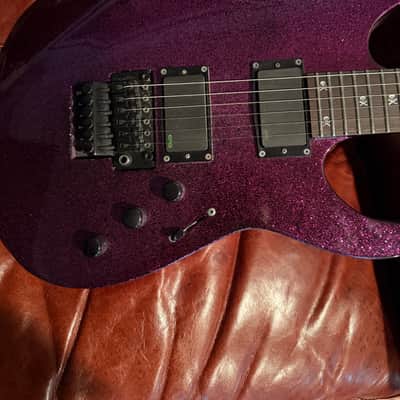ESP LTD KH-602 Kirk Hammett Signature 2018 - Present - Purple Sparkle image 2