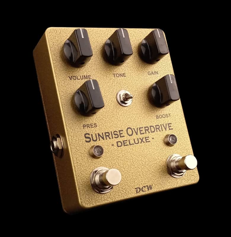 DCW Pedals Sunrise Deluxe - Modified Bluesbreaker Style Overdrive with Independent Boost image 1