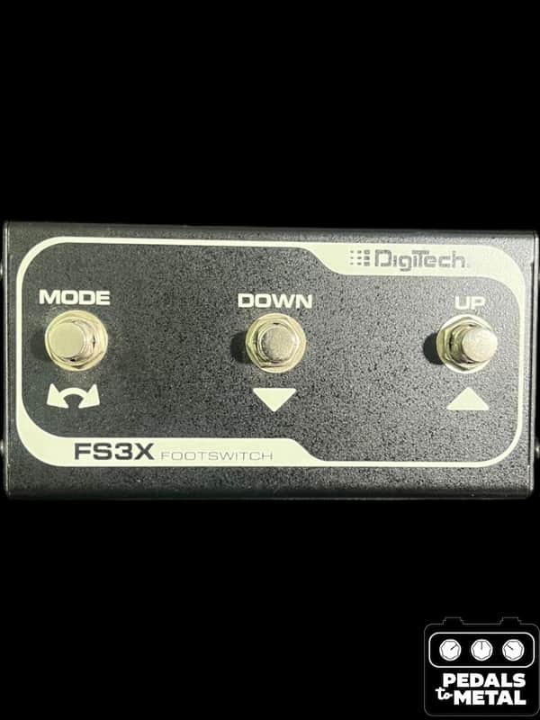 DigiTech FS3X 3 Button Footswitch 2010s - Black - X19934 image 1