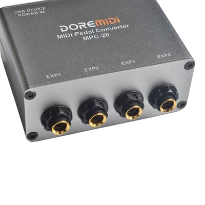 DOREMIDI Expression Pedal Converter Pedal Sustain Expander MPC-20 image 4