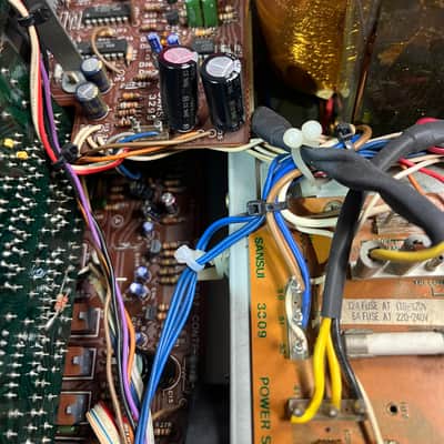 Sansui 9900Z powerful vintage "monster receiver, Serviced and perfect working condition. image 8