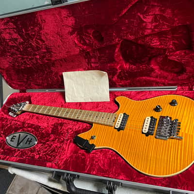 2000 Peavey EVH Wolfgang Floyd Rose flame maple Amber image 22