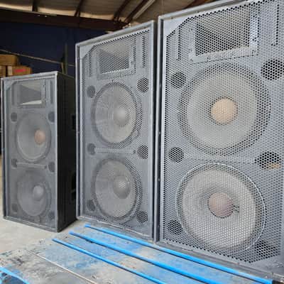 Mach M30T 2000's - 4 tops, amps and DBX image 2