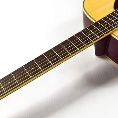 Yamaha LL6 Jumbo Acoustic/Electric Guitar - Natural image 8