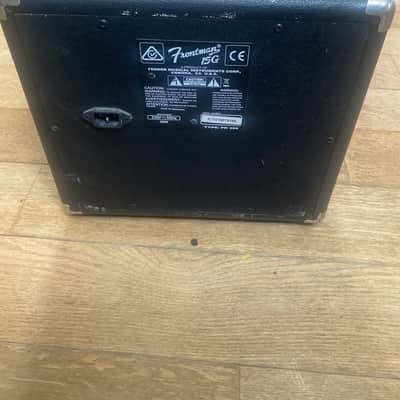 Fender Frontman 15G Series II 2-Channel 15-Watt 1x8" Guitar Practice Amp 2002 - 2010 - Black image 2
