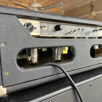 Vintage 1967 FENDER Band-Master AB763 Tube Amp Head~Black Panel/Faced & Clean~SEE VIDEO! *SALE* image 8