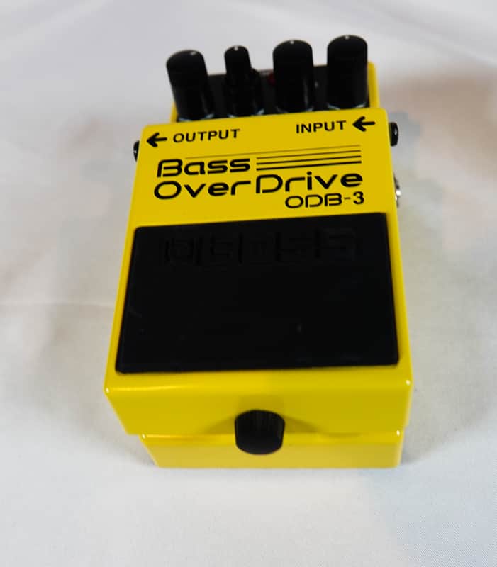 Boss ODB-3 Bass OverDrive (Silver Label) 1994 - Present - Yellow