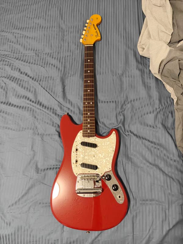 Fender Mustang 65 Reissue MG-65 2011 - Dakota Red image 1