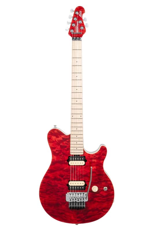 Pre-Order Music Man 30th Anniversary Axis Electric Guitar Translucent Red w/ Case image 1