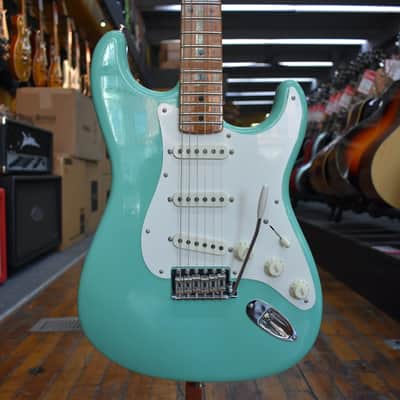 Fender Custom Shop Limited Edition Roasted 50s Stratocaster Deluxe Closet Classic 2024 Faded Aged Sea Foam Green w/Tweed Case image 1