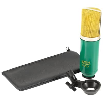 Liquid Audio - MXL V67G Large-Diaphragm Condenser Microphone Bundle w/Pig Hog PHM10 8mm Mic Cable, Pop Filter Polishing Cloth image 4