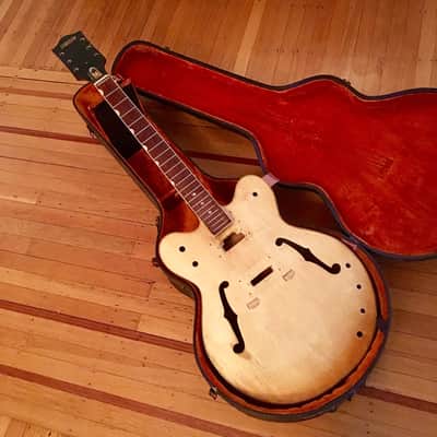 Gretsch Rally body and neck project husk 1968 Bamboo image 1