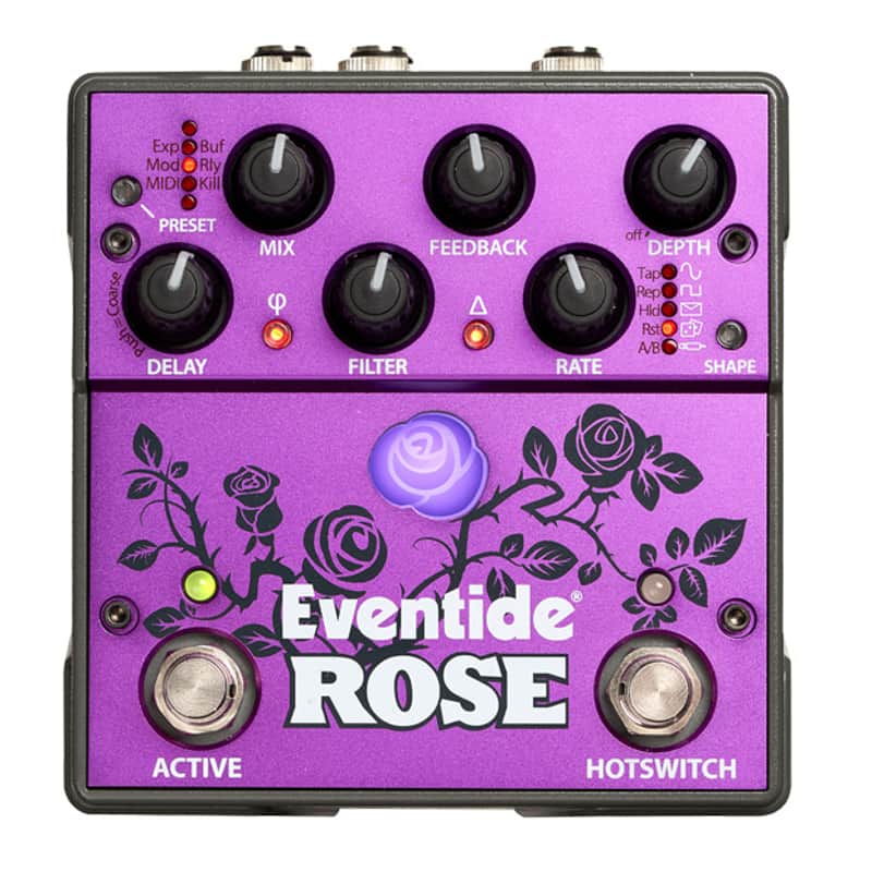Eventide Rose Analog/ Digital Hybrid Delay Pedal [New] image 1
