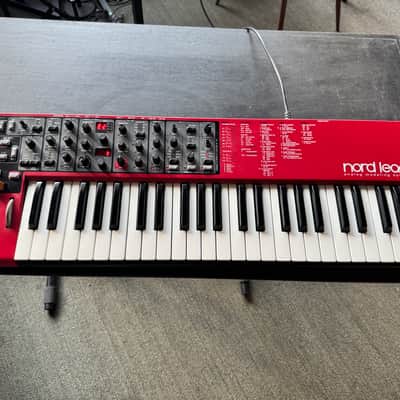 Nord Lead A1 49-Key 26-voice Polyphonic Synthesizer 2014 - 2022 - Red image 2