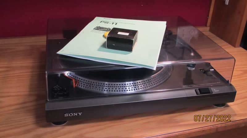 Sony PS-11 Auto Return Direct Drive Turntable - Excellent