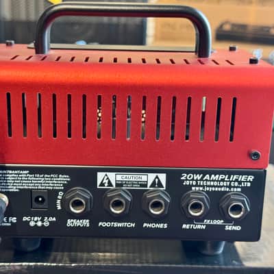 Joyo JOYO BANTAMP JACKMAN II CABEZAL 15W (MARSHALL PLEXI) DE DOS CANALES CON VALVULA 12AX7 - Red image 6