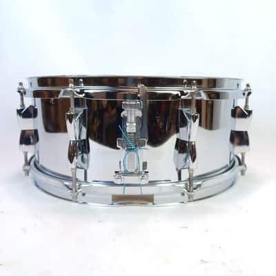 Yamaha SD245 14x5.5"Snare Drum Steel Shell Chrome Triple-Flange Rim 8Lug PLY1187 image 5