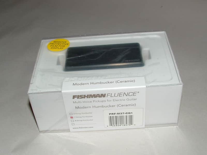 Fishman Fluence PRF-M37-CQ1 7 String Modern Humbucker Ceramic 3 Voices (Brushed BlackNickel) image 1