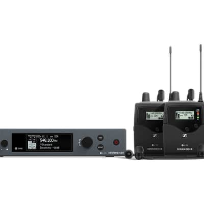Sennheiser EW IEM G4 Twin (Band A1) Wireless In-Ear Stereo Monitoring Set image 1