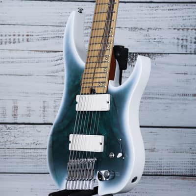 Legator Ghost G8FOD 8 String Multiscale Electric Guitar | Arctic Blue (IN STOCK) image 5
