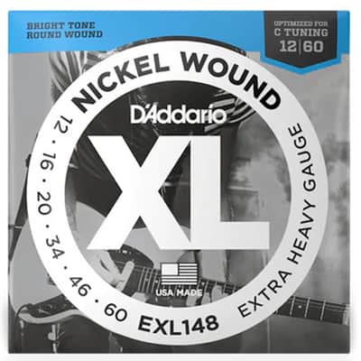 D'Addario EXL148 Nickel Wound Extra Heavy 12-60 image 2