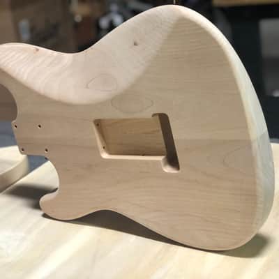 Valkenburg USA Alder 1 pc  ST Body 2023 - Alder Unfinished image 6