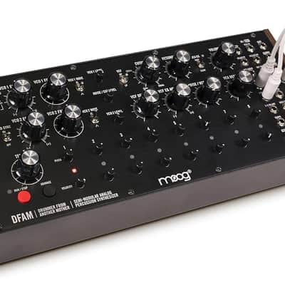 Moog DFAM Drummer From Another Mother Semi-Modular Analog Percussion Synthesizer 2018 - Present - Black/Wood image 3