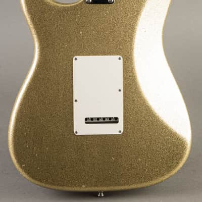 Fender Greg Fessler Masterbuilt Deluxe Stratocaster 2012, Gold Sparkle image 6