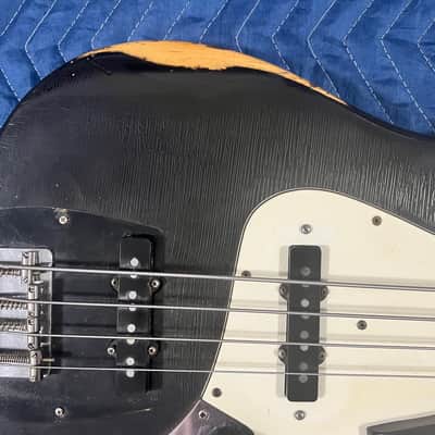 Fender Jazz Bass with Rosewood Fretboard 1971 - Black image 3