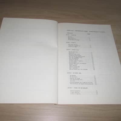 OSCar Vintage Synthesizer - Original Operating Instructions Owner's Manual - Rare image 3