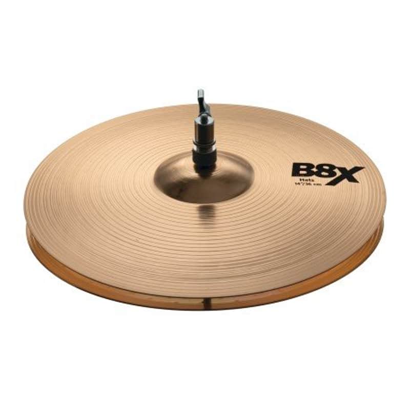 PIATTI SABIAN B8X HI-HATS 14" image 1