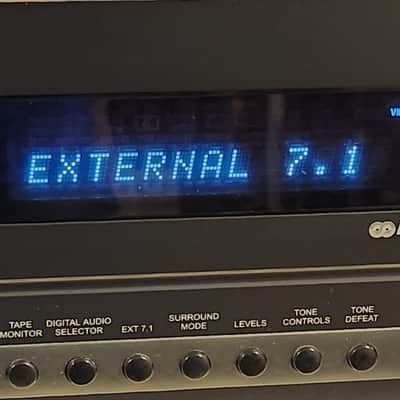 NAD Rare!!! NAD T752 Audio Video Surround Sound Receiver 2002 - Grey metal image 3