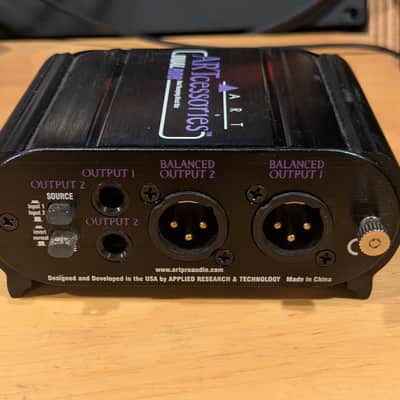 ART Dual RDB Dual Reamping Direct Box 2010 - Present - Black image 2