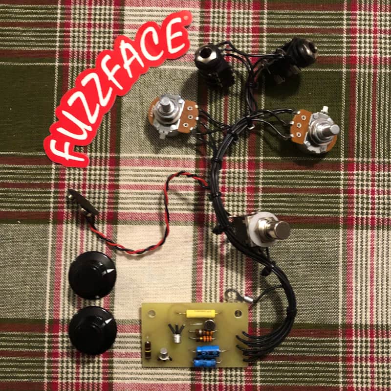 Godfather Fuzzworks Custom Fuzz Face Matched Pair BC 108B & C Silicon Upgrade Drop-In Circuit image 1