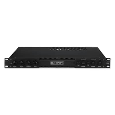 SYNERGY SYN-5050 - RACK MOUNT ALL TUBE POWER AMP - 2 X 50W STEREO - 100W MONO - 4 x 6L6 POWER TUBES image 2