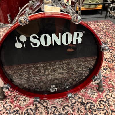 10"-12"-14"-20"-14" Designer Series Maple Light Drum Set - Cherry Birdseye Maple image 6