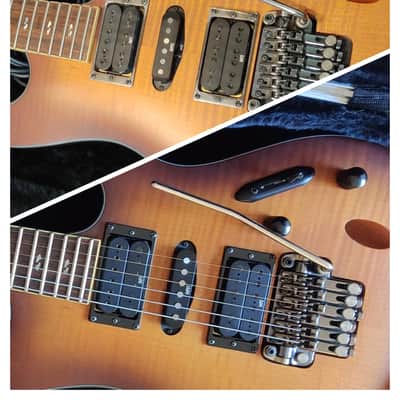 Ibanez S670FM-ATF Standard 2007 - 2008 - Antique Burst Flat + TKL Hard Case image 25