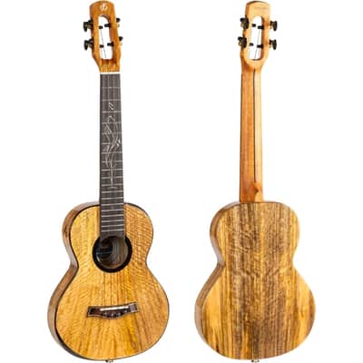 Flight SONGBIRD MANGO EQ-A Royal Series Solid Mango Top Mahogany Neck 4-String Tenor Acoustic-Electric Ukulele w/Gig Bag, Pickup & Humidifier image 2