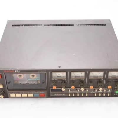 Tascam 234 Syncaset Professional 4 Track Cassette Deck #49592 image 6