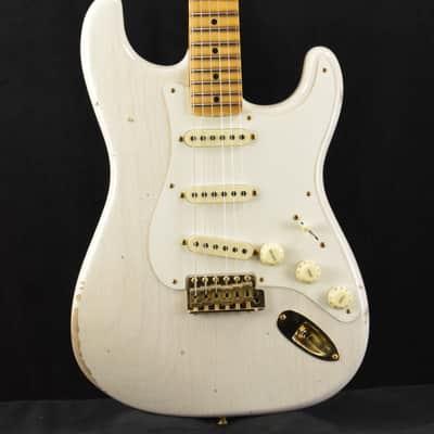 Fender Custom Shop Limited Edition '57 Stratocaster Relic - Aged White Blonde image 1